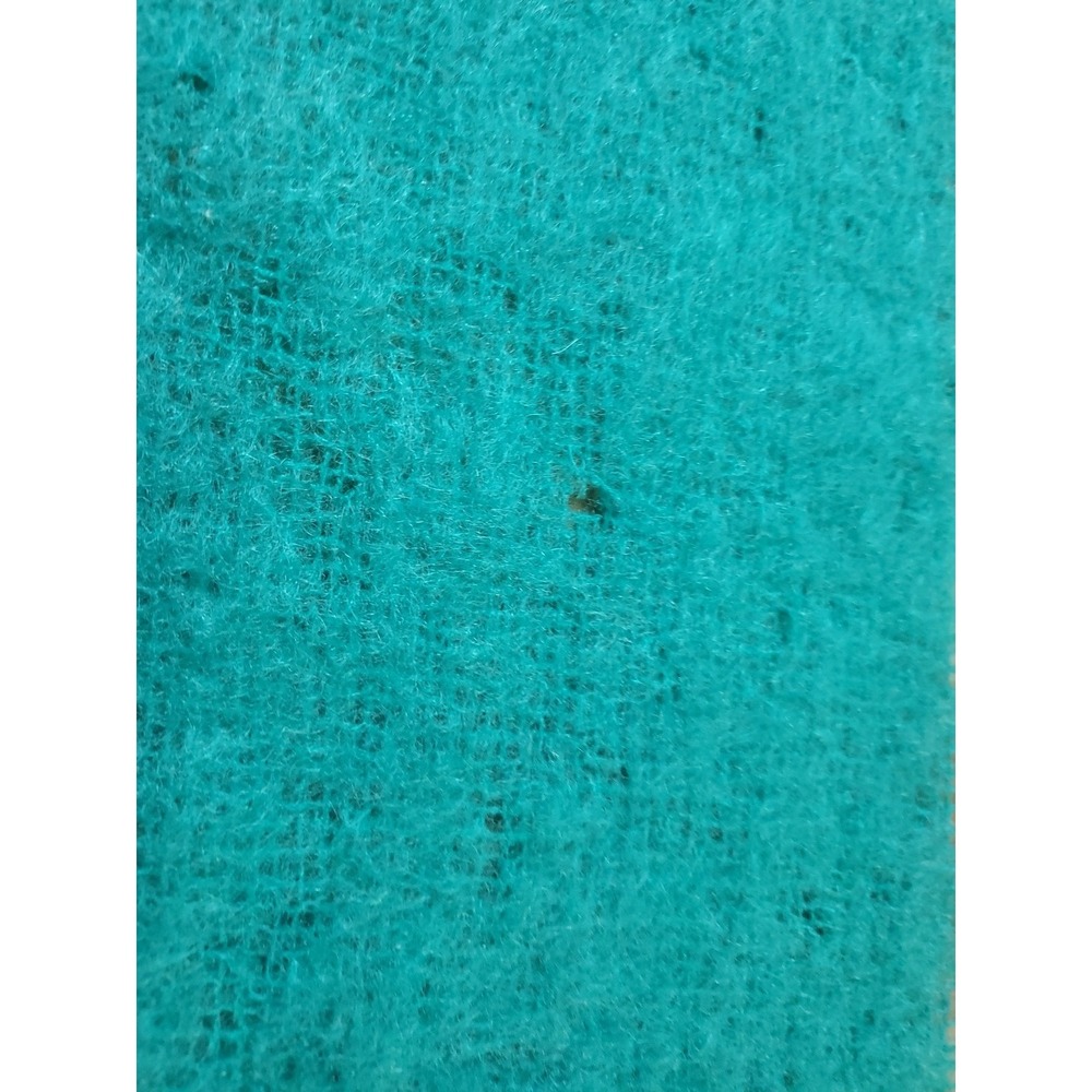 Whitley Willows Neckwear 62% Mohair 38% Wool Scarf Shawl Turquoise Blue - Picture 4 of 9